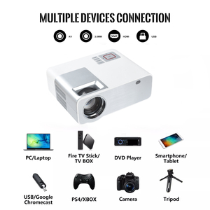 1080P WIFI thông minh Beamer chiếu xách tay 4K rạp hát tại nhà hệ thống cho ngoài trời Cinema & Home sử dụng - Product Image 3