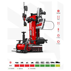 <span class=keywords><strong>Machine</strong></span> de démontage de pneus BRIGHT 8655 certifiée CE, OPT Assists, importée d'Italie, ZD06, démontage et montage sans outil, tout en un - Product Image 2