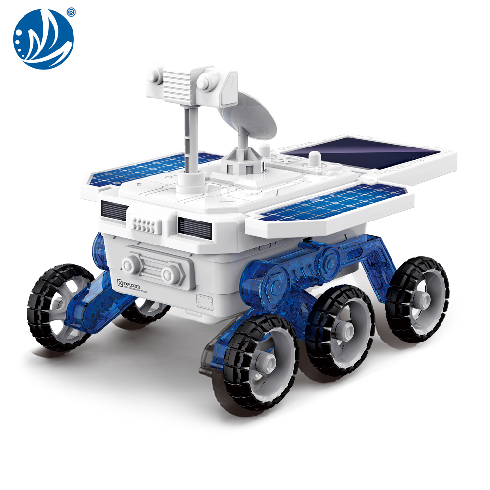 Игрушечный автомобиль Bemay с 6 колесами, самодельный автомобиль на солнечной батарее для младенцев, робот-автомобиль 2021, электрический игрушечный автомобиль с солнечной панелью для детей