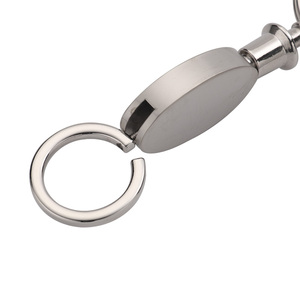 Tùy chỉnh khắc laser Keychain kim loại móc chìa khóa quà Tặng tùy chỉnh vòng chìa khóa Keychain Máy in laser - Product Image 2