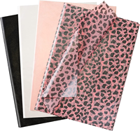 Papier de soie imprimé avec logo, 17/22/30 g/m², idéal pour l'emballage de vêtements et de cadeaux – Vente chaude