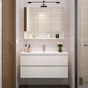 High End Professional Hotel Bathroom <b>Vanity</b> Modern Design Luxury Wall Bathroom <b>Vanity</b> - Product Image 3