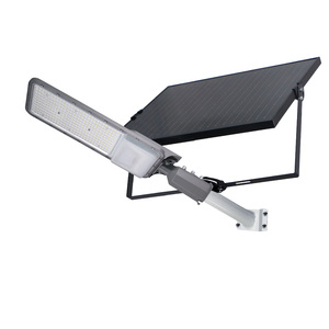 KCD 올인원 야외 리튬 배터리 스마트 슈퍼 브라이트 방수 IP65 50w 60w 80w 100w 150w 인기있는 <span class=keywords><strong>LED</strong></span> 태양광 가로등 - Product Image 1