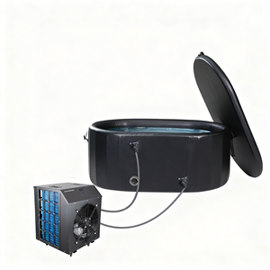 Refroidisseur d'eau portable puissant à refroidissement rapide et réfrigérant écologique adapté aux salles de sport, refroidisseur d'eau professionnel 1HP - Product Image 1