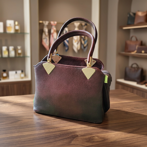 Bolso de Mano Grande Casual para Mujer, de Cuero Genuino de Alta Calidad, con Correa Única, Cierre de Cremallera, Ligero e Impermeable - Product Image 4