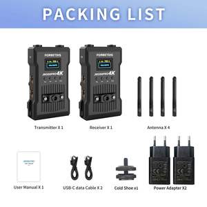 JM300PRO 300 Meters 1000ft 4K HD <b>Wireless</b> Video Transmitter <b>Receiver</b> Extender WIFI 5G Camera Dslr Aluminum Alloy Metal - Product Image 6