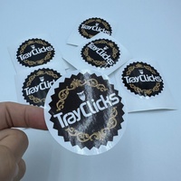 Stiker Anti Menguning Daya Rekat Tinggi Tanpa Bekas Dapat Dilepas untuk Pernikahan, Natal, Pesta Ulang Tahun, Hari Valentine, Hadiah, dan Dekorasi
