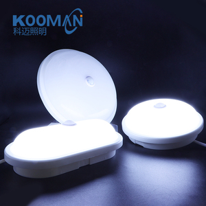 Outdoor <strong>LED</strong> <strong>Bulkhead</strong> Light IP65 Wall Mounted 15W 20W <strong>Motion</strong> <strong>Sensor</strong> <strong>Round</strong> Oval Wall Light Home Stairs Corridor Lighting - Product Image 1