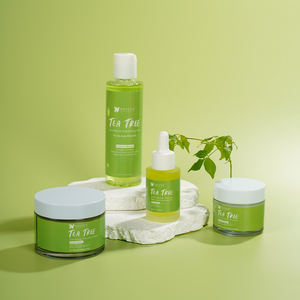 Set per la Cura della Pelle Naturale contro l'Acne con Tea Tree, Detergente, Crema e Siero per la Cura del Viso, Prodotti per la Cura della Pelle Acneica per Vendita all'Ingrosso e Personalizzazione - Product Image 6