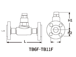 Shanghai Lianggong A105 conception à bride de puissance manuelle vanne de <span class=keywords><strong>purgeur</strong></span> de vapeur bimétallique forgée vanne de <span class=keywords><strong>purgeur</strong></span> de vapeur réglable en température - Product Image 2
