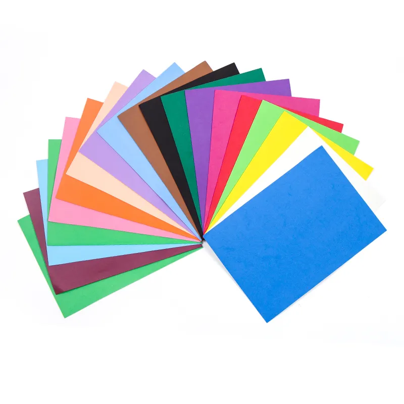 Vente en gros Goma Papier mousse EVA de couleur unie Feuille mousseuse EVA pour bricolage