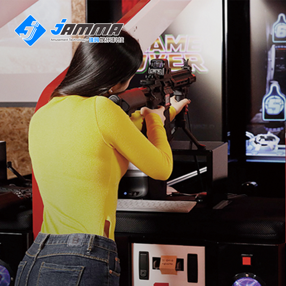 Лазерная тренировка стрельбы для тренировки симуляции живого огня, комнатный спортивный игровой центр для развлечений