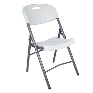 Juego de mesa de comedor redonda de 122cm de diámetro de fábrica <span class=keywords><strong>al</strong></span> por mayor, 6 sillas, mesa de comedor y sillas plegables de plástico - Product Image 2