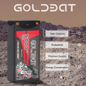 GPR POWER OEM Shorty Hard Case Battery HV 7.4V 5000mAh 120C RC Trucks XT60 Plug CE Certified - Product Image 4