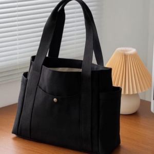 Canvas Tote <b>Bag</b> Custom <b>Large</b> Capacity Women Travel <b>Beach</b> Reusable Shopping Shoulder <b>Bags</b> Everyday Waterproof Summer Autumn - Product Image 3