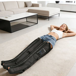 Massaggiatore per Gambe a Compressione d'Aria Mirata, Stivali Cordless con 5 Modalità, Massaggiatore per Gambe con Calore e Compressione - Product Image 1