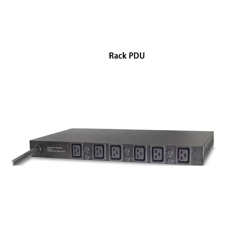 PDU AP7526 Rack PDU Basic 1U 22kW 400V (6) C19 Power Distribution Unit ...
