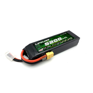 Высокая скорость разряда 120C 5200 мАч 22,2 В Lipo батарея RC вертолет БПЛА аккумуляторная батарея 3,7 В Lipo 5200mah A + класс - Product Image 1