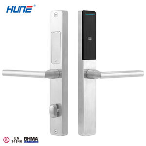 HUNE 휴대 전화 <span class=keywords><strong>NFC</strong></span> 잠금 해제 모든 기능의 조합 물 튀김 방지 스마트 잠금 UL 내화 호텔 도어록 전자 블랙 - Product Image 3