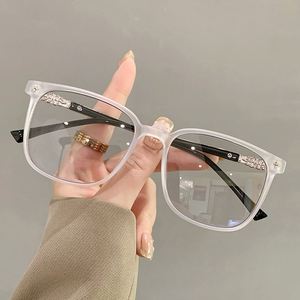 Gafas de Miopía con Marco de Plástico Personalizadas con Logotipo al por Mayor, Gafas Fotocromáticas Cuadradas Anti Luz Azul para Hombre y Mujer - Product Image 5