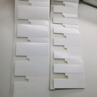 UHF RFID анти-металлическая этикетка Гибкая самоклеящаяся этикетка пассивная металлическая 860-960 МГц чип-наклейка для печати водонепроницаемая ПЭТ