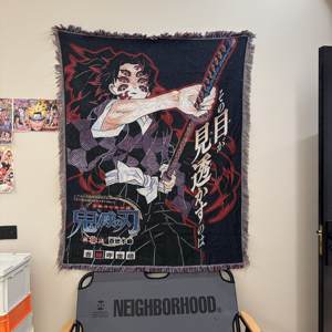 Tapisserie Anime Personnalisée Berserk en Polyester Coton Tissé Jacquard – Couverture de Canapé, Plaid Décoratif pour Salon et Lit - Product Image 5