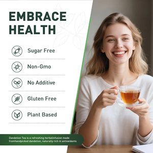 OEM ODM Prêt à expédier Tisane de pissenlit en sachet Mélange naturel de graines de cassia et de chrysanthème Favorise le bien-être digestif et hépatique 30 sachets - Product Image 6