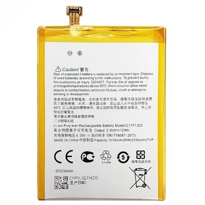Batería de Repuesto C11P1325 de 3300mAh para Teléfono Inteligente Asus Zenfone 6 A600CG, CE RoHS, Venta al por Mayor, Alta Capacidad, Grado A - Product Image 2