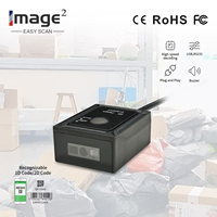 Escáner de Código de Barras 2D Industrial EM432 de Alta Velocidad USB de Montaje Fijo IP52 para Uso en Cintas Transportadoras, Resistente, en Stock