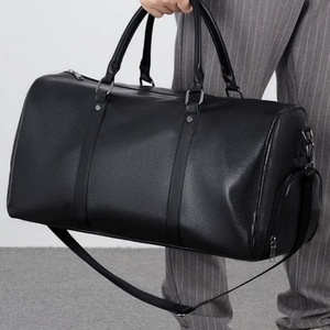 Sac de sport personnalisé de haute qualité avec compartiment à chaussures, grande capacité, pour la gym, les week-ends, les voyages, durable, portable, imperméable, unisexe, en polyester - Product Image 1