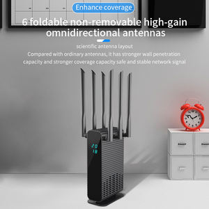 Enrutador WiFi 6 Wifi de alta velocidad Mesh AX1800 Gigabit Dual Band para el hogar - Product Image 3