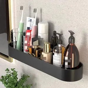 Gemakkelijk Schoon Te Maken Zeep Badkamer Metalen Opbergrek Badruimte Opberghanger Organizer Kruidenrek Plank Opberghouders