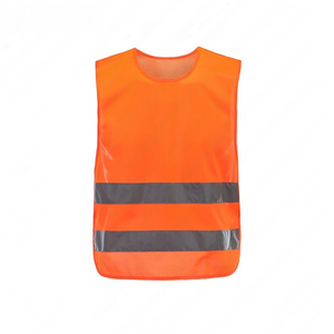 Trẻ em <span class=keywords><strong>HI</strong></span> <span class=keywords><strong>VIS</strong></span> Giao thông vận tải phản quang vest huỳnh quang màu vàng thoáng khí Áo Khoác Phản Quang - Product Image 4