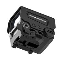 1x20 Red Dot Optic Sight Warna Baru IPX5 Tahan Air Aluminium Taktis Red Dot