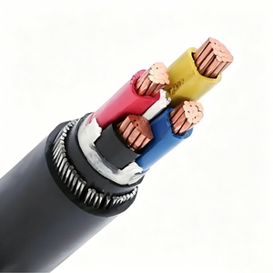 สายไฟฟ้าแรงต่ำ 1kV/II 3x240mm²+1x120mm² แบบเซกเตอร์  ตัวนำอะลูมิเนียม ฉนวน XLPE ทนไฟ  หุ้มเหล็ก  ปลอกหุ้ม LSZH - Product Image 1