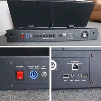 Controlador de Iluminación DMX512 de Alta Calidad para Escenarios, Consola de 2 Pantallas con 4 Canales y Corriente de Salida de 8A
