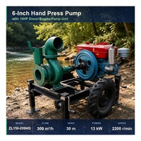 Pompa Air Diesel 6 Inci High Flow 300m3/jam 30m Head untuk Pertanian, Irigasi, dan Penyemprotan - Produsen Unit Pompa