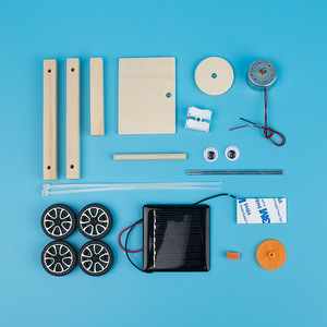 Un-Assembly DIY Control de voz inalámbrico Racing Car Kit Kids Wood Model Set para preescolar Ciencia e ingeniería Educación - Product Image 5