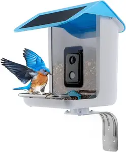 Çam gölü kuş benzersiz Birdhouse kamera akıllı kuş besleyici belirlenmesi