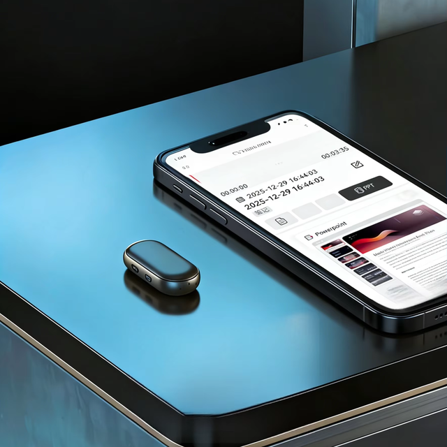 2026 New AI Voice Recorder with Magnetic Charging, AI Transcription & 81 Languages Support, 16GB/32GB Factory Direct Sale