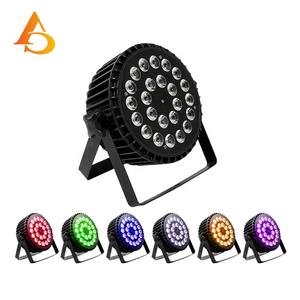 Luz LED Par de Alta Calidad con Control por Voz, 24x18w RGBWA UV 6en1 - Product Image 1