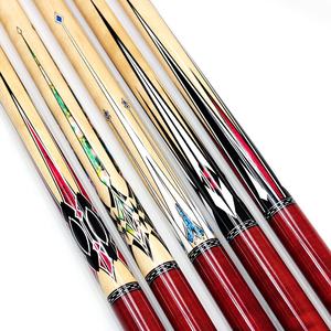 Yüksek kaliteli <span class=keywords><strong>uni</strong></span>-<span class=keywords><strong>loc</strong></span> ortak tam akçaağaç ahşap 2 adet 58 inç 12.75-13mm İpucu bilardo havuzu bilardo ıstakası/satılık taco - Product Image 3