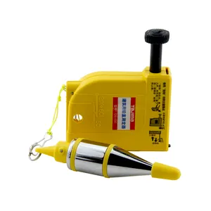 Mini magnetic wire hammer measuring device for construction projects using magnetic force line plumb tester