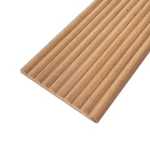 Pannelli murali decorativi curvi flessibili in legno scanalati in legno pieghevole pannello di parete per il moderno Interior Design - Product Image 5