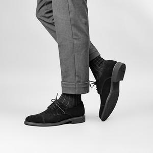 รองเท้าหนังวัวแท้คุณภาพสูง ดีไซน์เนอร์ รองเท้าลำลองแบบปิด กันน้ำ ระบายอากาศ พื้นนุ่ม มีเชือกผูก เหมาะสำหรับใส่ทำงานลำลอง รองเท้าผู้ชาย - Product Image 2