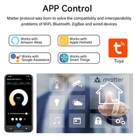 Plafonnier LED encastré intelligent Wi-Fi Tuya Matter, ultra-mince 4 et 6 pouces, sans scintillement, RGBW, de fabrication usine avec 16 ans d'expérience
