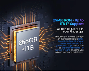 Blackview oscal pad 18 Android 13 máy tính bảng 11inch màn hình cảm ứng FHD 12 + 12GB RAM 256GB Rom wifi 5 Dual Sim máy tính bảng PC oscal pad 18 - Product Image 3
