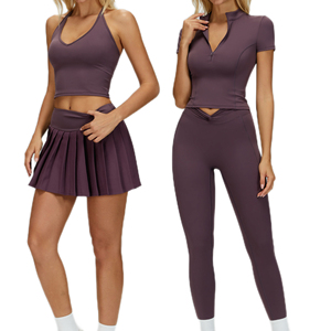 Produttori di abbigliamento Ropa Deportiva Mujer, abbigliamento sportivo da donna, reggiseno, giacca, pantaloncini, leggings, tuta sportiva, abbigliamento atletico da palestra e yoga. - Product Image 1