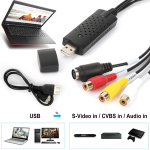 MS2100 UTV007 MS2106 USB 2.0 Audio Vidéo <span class=keywords><strong>VHS</strong></span> <span class=keywords><strong>vers</strong></span> DVD Convertisseur <span class=keywords><strong>PC</strong></span> Carte de Capture <span class=keywords><strong>Adaptateur</strong></span> pour Win 7 8 64 32 B - Product Image 5