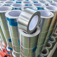 Ruban adhésif en aluminium renforcé pour l'aération des sèche-linges, les conduites d'évacuation, les canalisations, usage généreux
